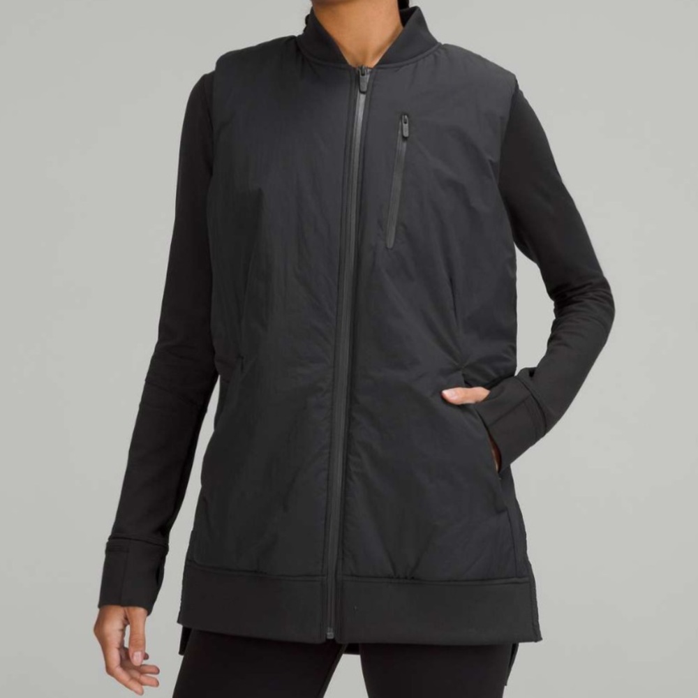 lululemon athletica black Insulated Vest